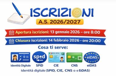 ISCRIZIONI PER A.S. 2026/2027